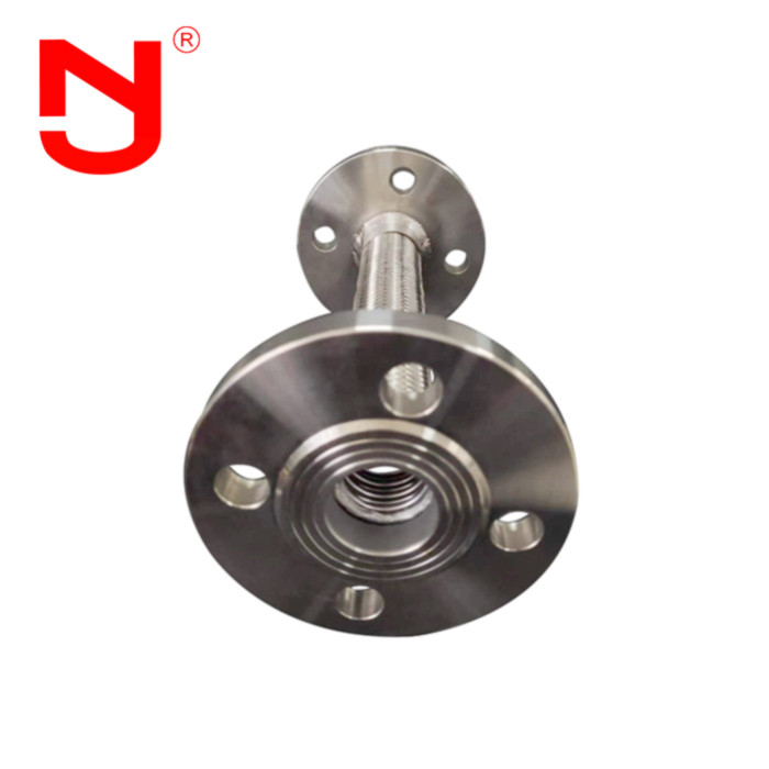 Roestvrijstalen draad gevlochten gegolfde metalen slangpijp Flexible connector