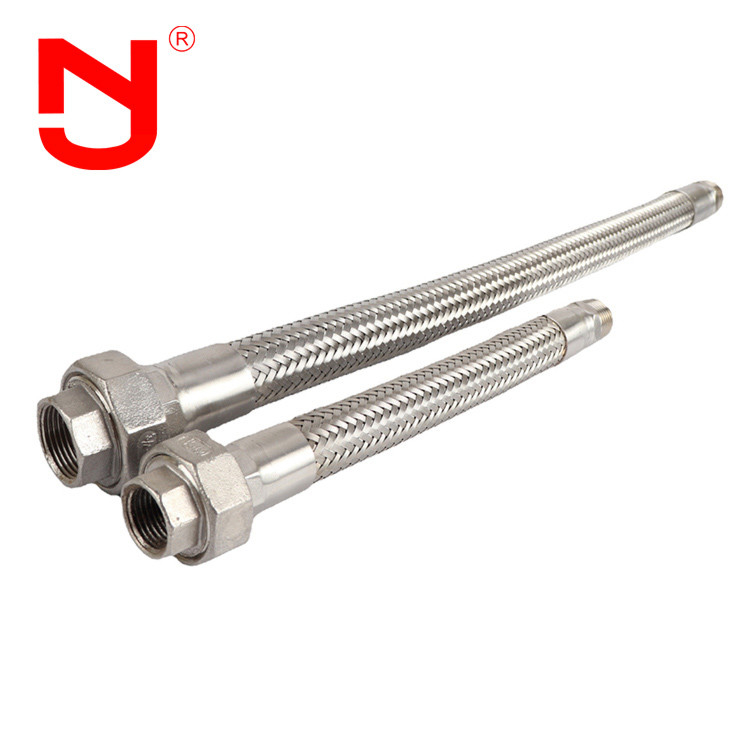 Roestvrij staal Draad gevlochten Flexibel Metalen Slang Unie Type Metalen gevlochten Water Flexibel