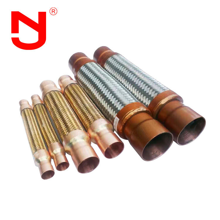 Roestvrijstalen draad gevlochten flexibele stalen buisverbinding DN8~DN400 corrosiebestendig metalen gevlochten slang