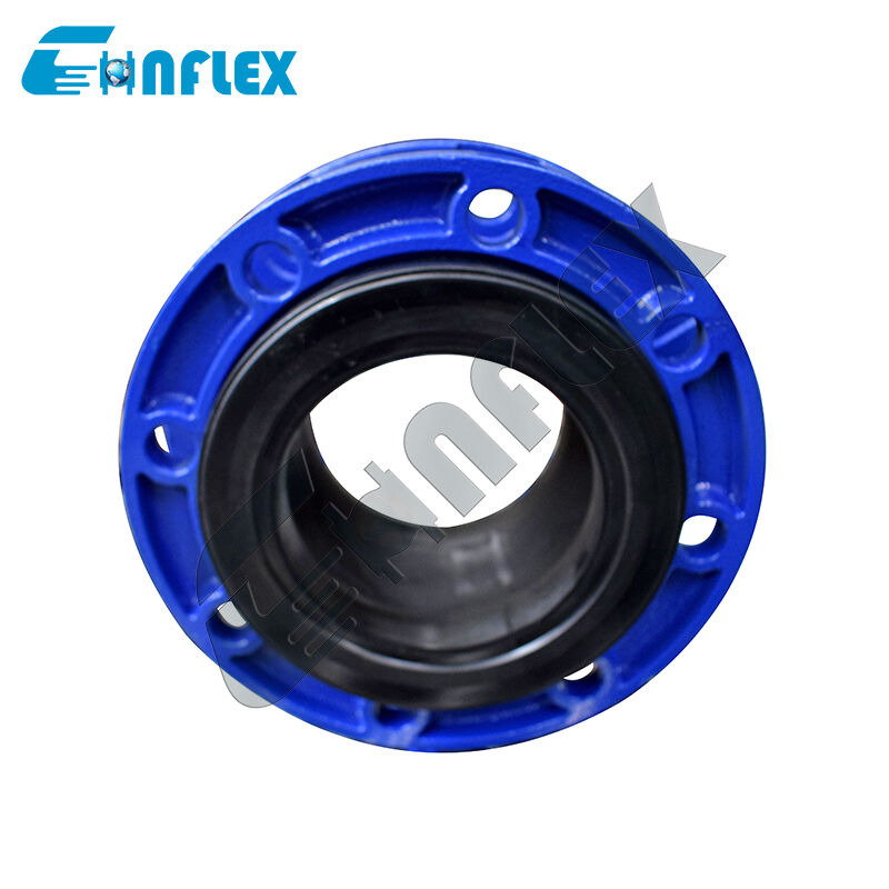 Flexibele verbinding 2 inch rubberen uitzettingsbalg Fabrikant van flenstype