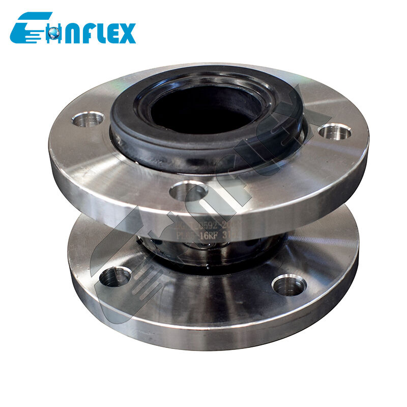 Flexibele verbinding 2 inch rubberen expansiebalg Fabrikant van flenstype