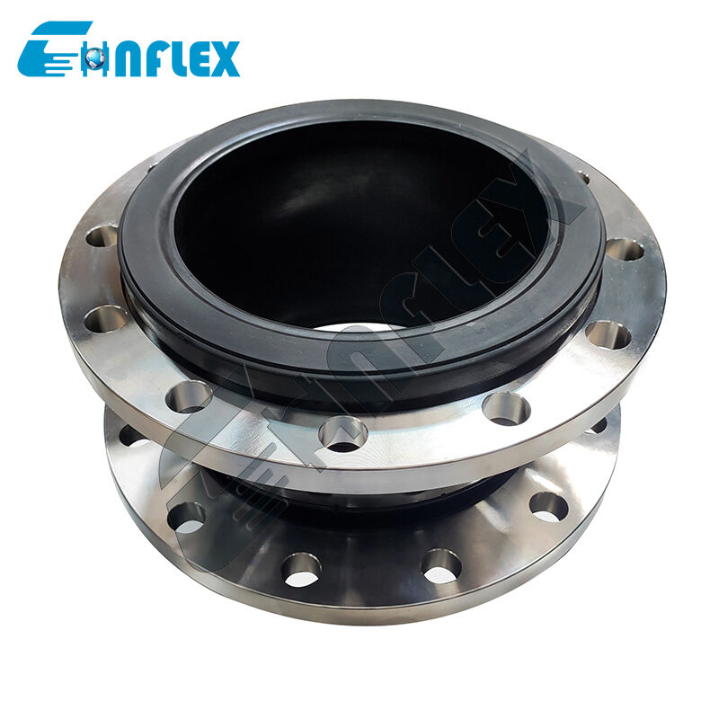 PTFE-gevoerde uitbreidingsbellows met hoog vacuüm: versterkte fluorpolymer rubber connector voor negatieve druksystemen