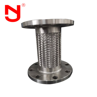Roestvrijstalen draad gevlochten golvende metalen slang buis flexibel connector gevlochten slang