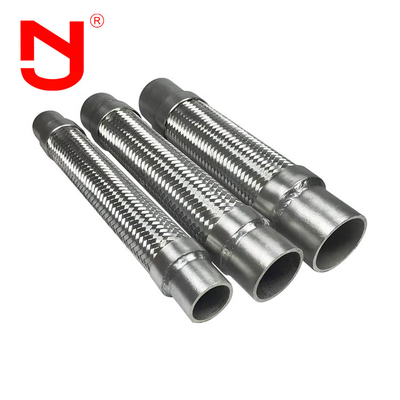Gelast flexibel gebreide slang roestvrij staal draad metalen buis connector