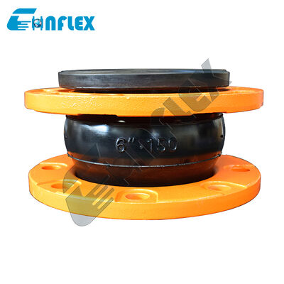 EPDM NBR CR-expansiecompensatoren met enkele bol, flenstype