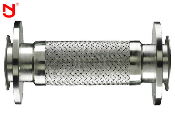 De dubbele van de het Staalriem van de Draadmetaal Gevlechte Slang Netto Corrosiebestendige Schakelaar van de Beide Eindenflens