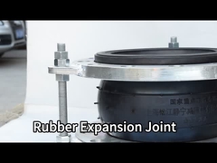 Oem Flanged Expansion Joint, Flexible Rubber Expansion Joints met Tie Rod Control Unit